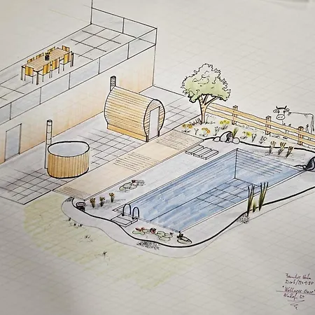 Bauenhaus With Swimming Pond And Hot Tub, Cleaning Included 펜션 Dorf (Salzburg)